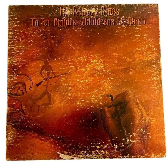 VINTAGE THE MOODY BLUES “TO OUR CHILDRENS CHILDRENS CHILDRENS” VINYL RECORD LP - Picture 1 of 9